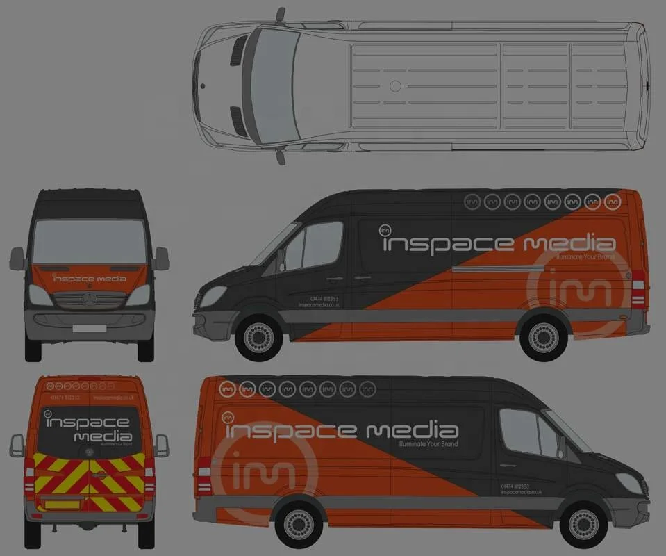 high brightness EL car sticker  car wrap EL poster EL sticker for car with light up function support custom  no MOQ demand