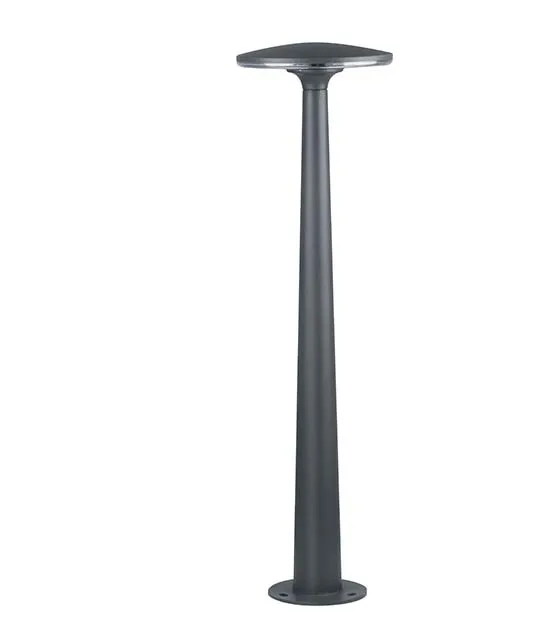 
 Лидер продаж, темно-серые светодиодные садовые фонари IP66 из литого алюминия  