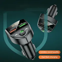 Amazon Top Seller 1 Sample Ok Dual Usb Port Car Charger C8 Digital Display Car Charger Tf Card Car Charger For Mobile