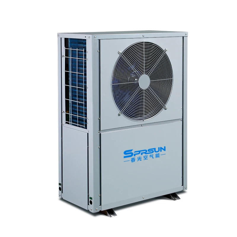 Apartment heating and cooling warmepumpe EVI 10KW winter air source sprsun heat pump