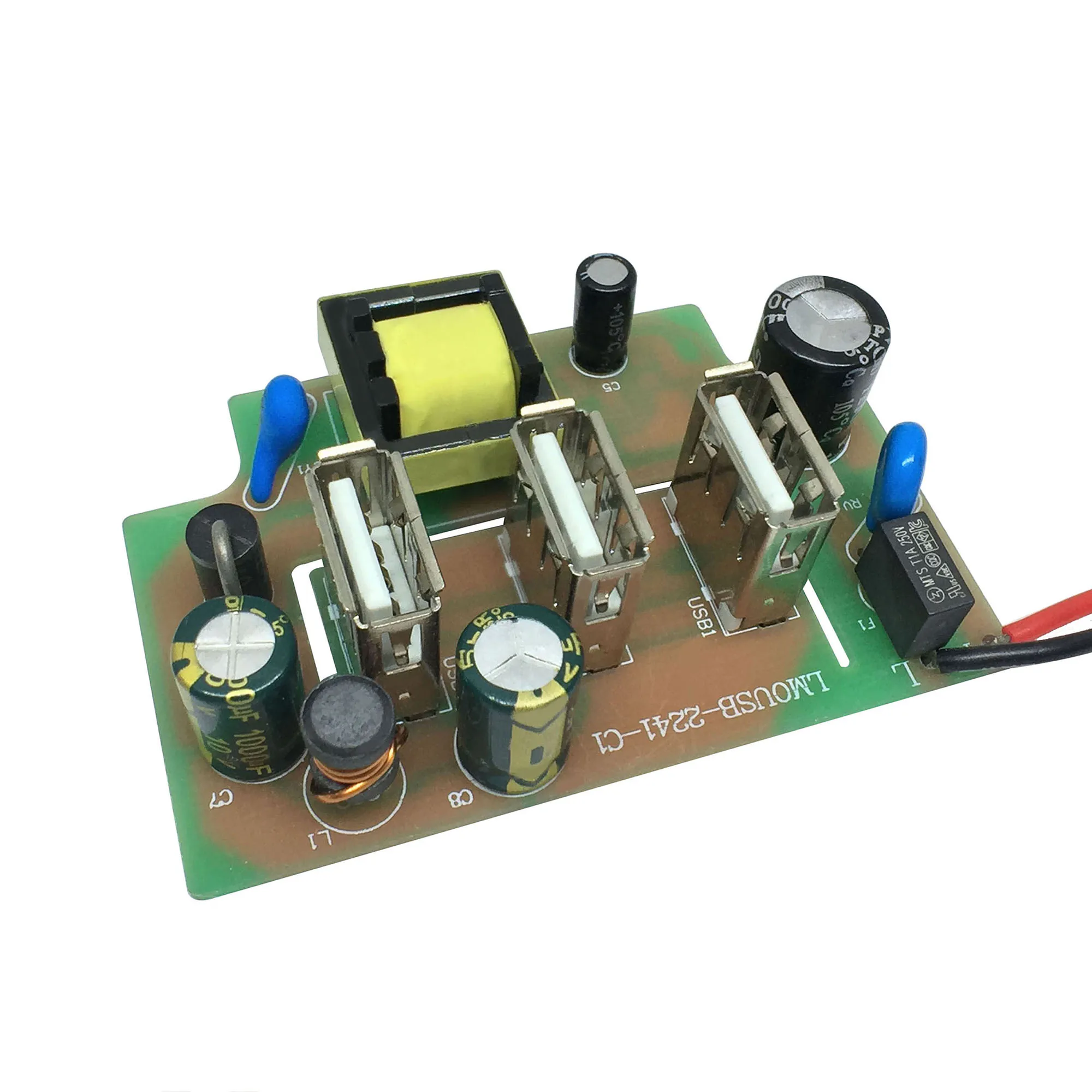 Pcba Manufacturer And Assembly 3 Usb Type Fast Charging Wall Charger Motherboard Pcba Circuit Boards