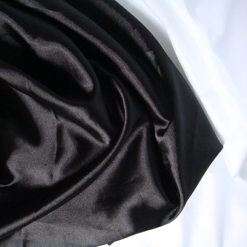 high quality fashion 100% silk satin fabric