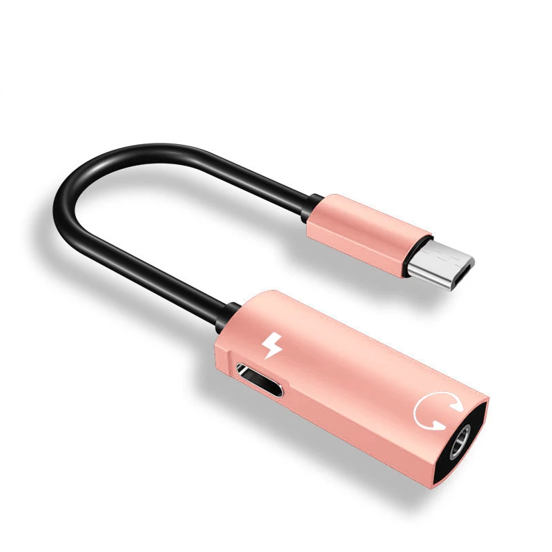 USB Type C Adapter Audio Headphone Converter Type c On 3.5mm Earphone Jack Adapter For Huawei P 20 Pro OnePlus 6T CA05