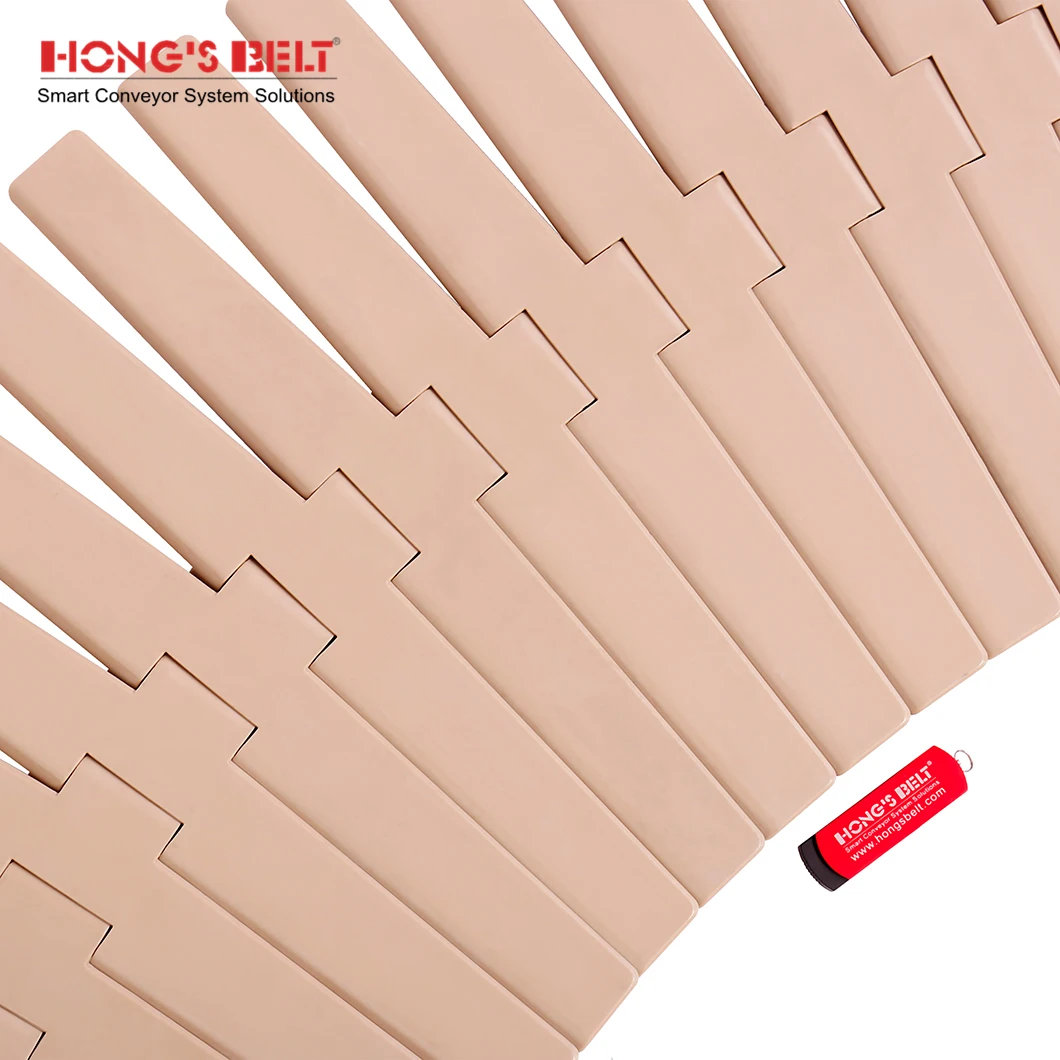 Hongsbelt 882-K1200 боковая гибкая пластиковая цепная конвейерная