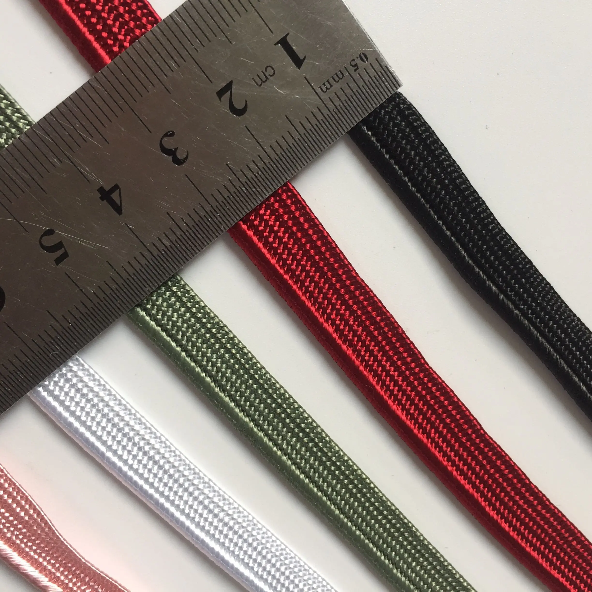 
High quality customized color polyester piping cord manufacturers direct 