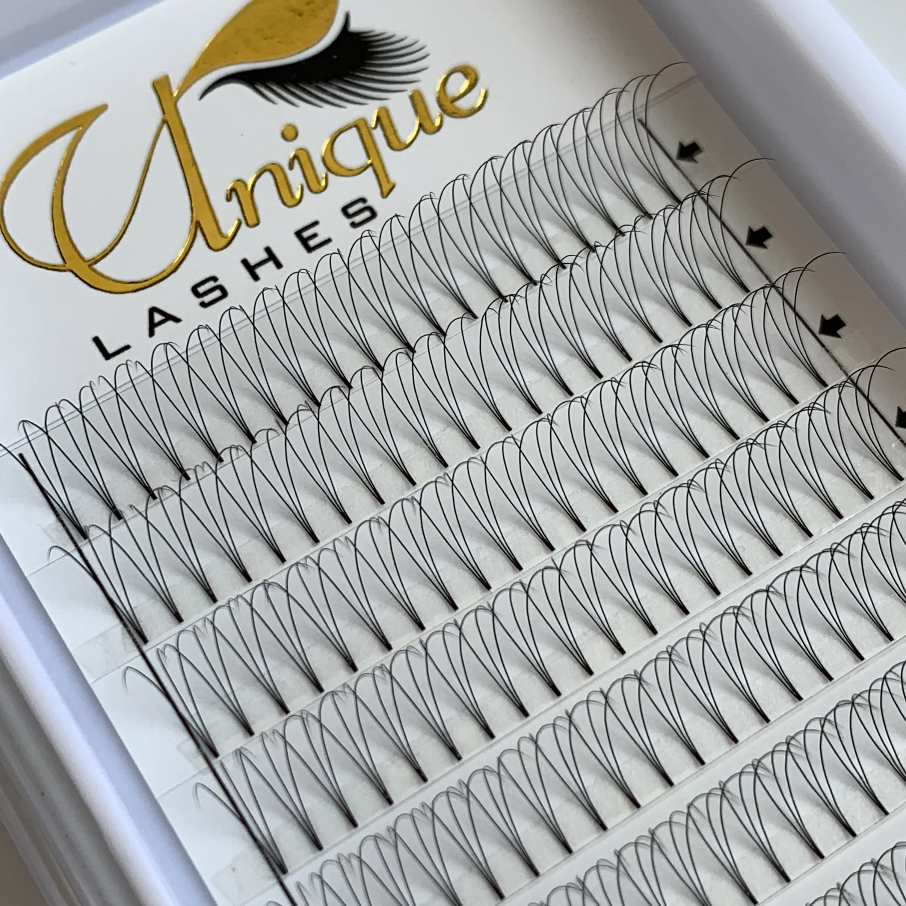 Private Extensions Volume Premade Fans Single Bulk Buying Natural Wispy Short Stem Eyelashes Lashes