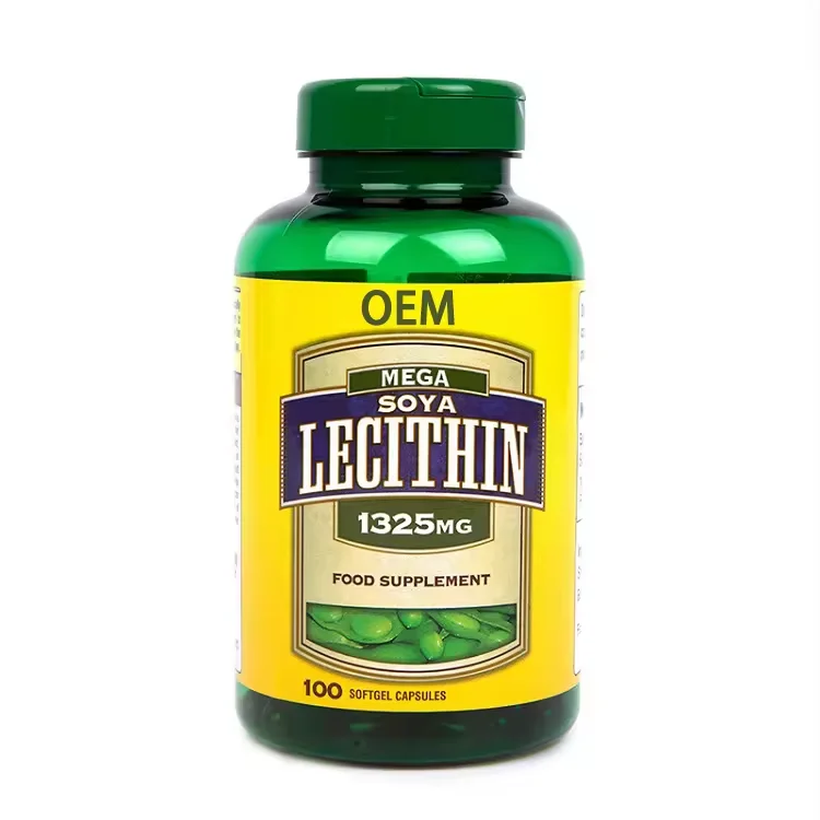 Bulk soya lecithin food grade cas 8002-43-5 soy lecithin 95% powder/lecithin granules