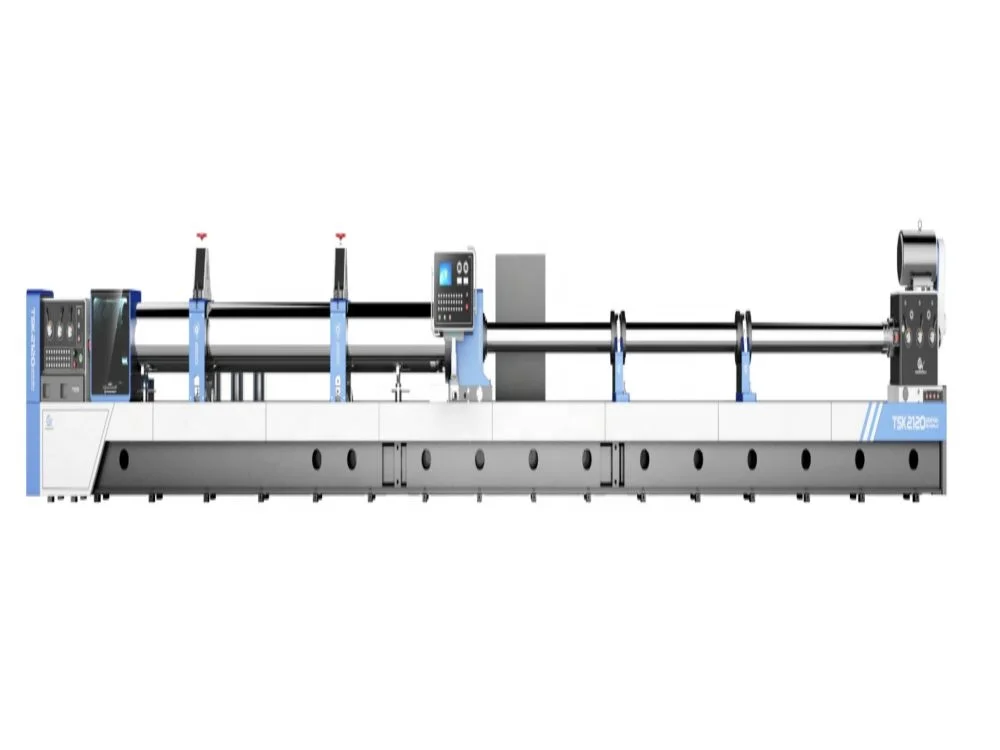 BTA deep hole drilling and boring machine