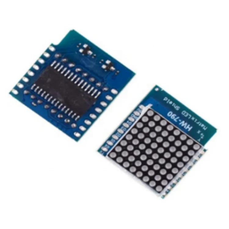 Matrix TM1640 LED Shield V1.0.0 for WEMOS D1 Mini Digital Signal Output Controller Module 8x8 Dot Board Control Expansion Module