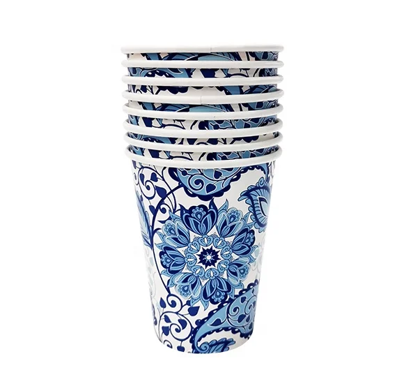 
Beverage Use And Single Wall Style Disposable Paper Cups 5oz 6oz 7 Oz With Handle 