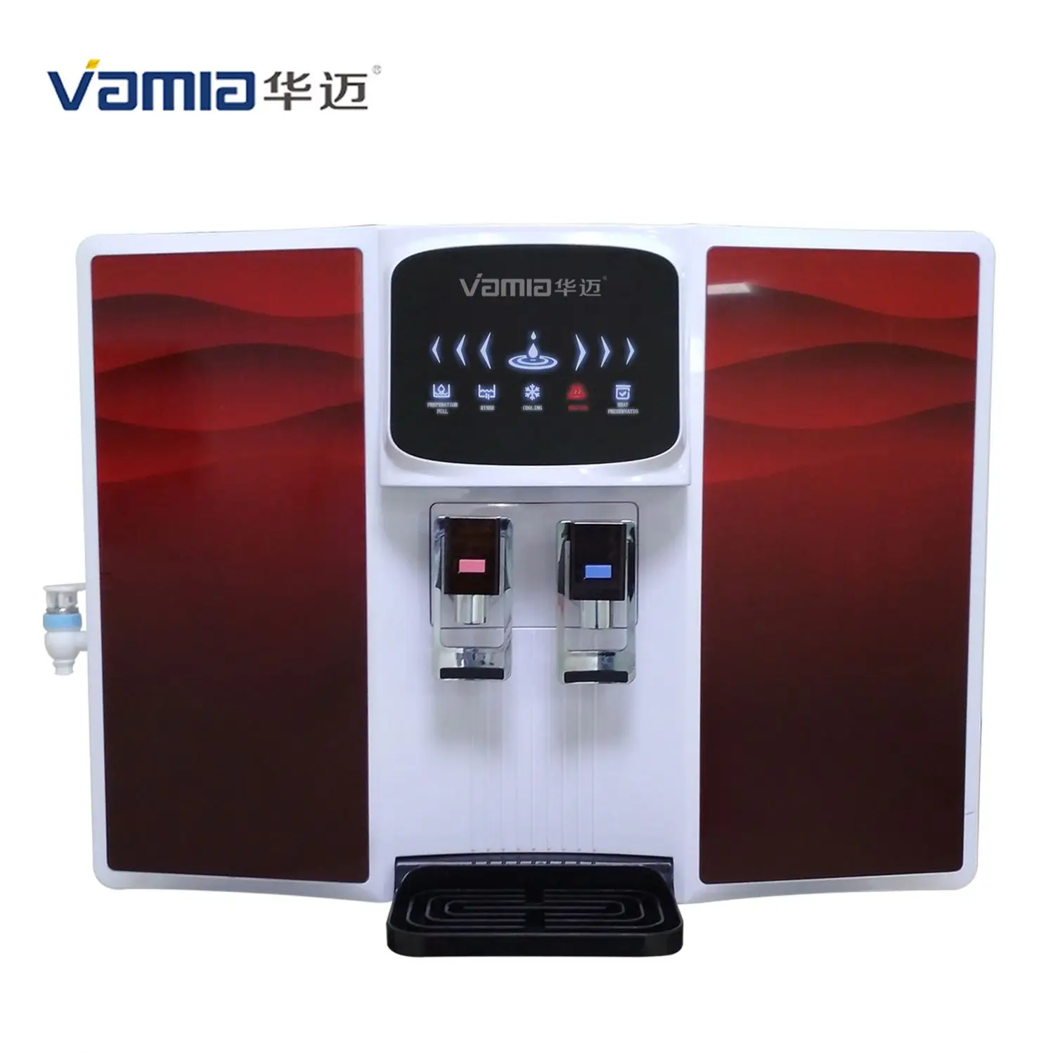 Hot and cold water purifier ro manufacturers drinking purifiers machine desktop reverse osmosis water purification machine