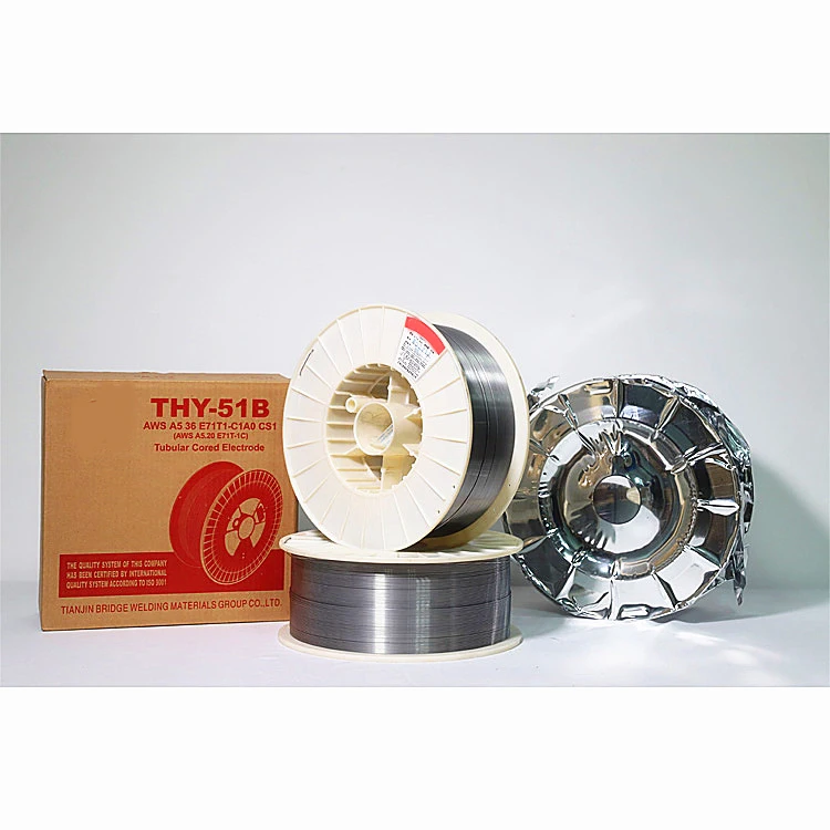  Тяньцзинь & Stone Bridge THY-51B AWS A5.36 E71T1-C1A0-CS1 флюсовая сварочная