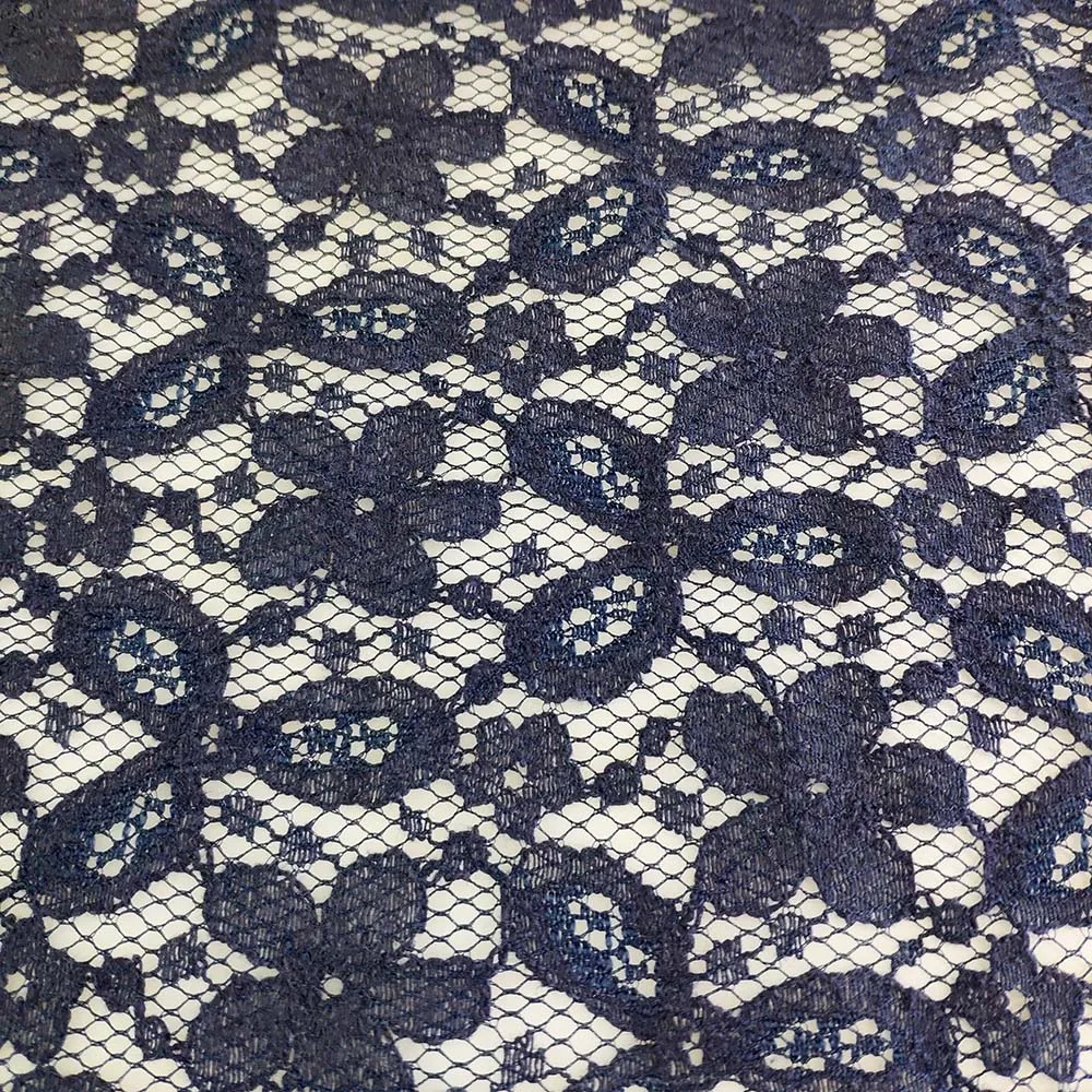 2020 fashion knitting white cotton blouse lace fabric for new dress