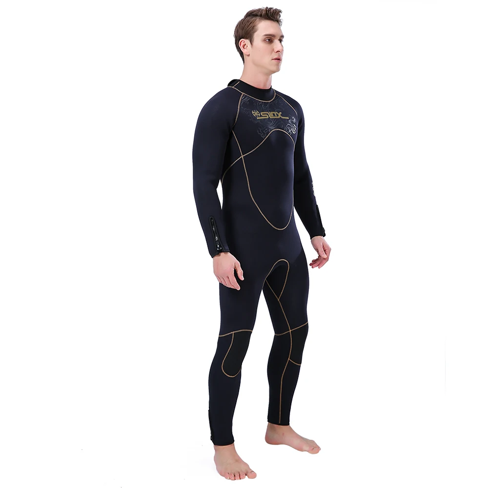 S-SHAPER Custom Logo Short Sleeve Stretch Thermal Waterproof Full suit Surf Sealed Back Zip Freediving Yamamoto Neoprene Wetsuit