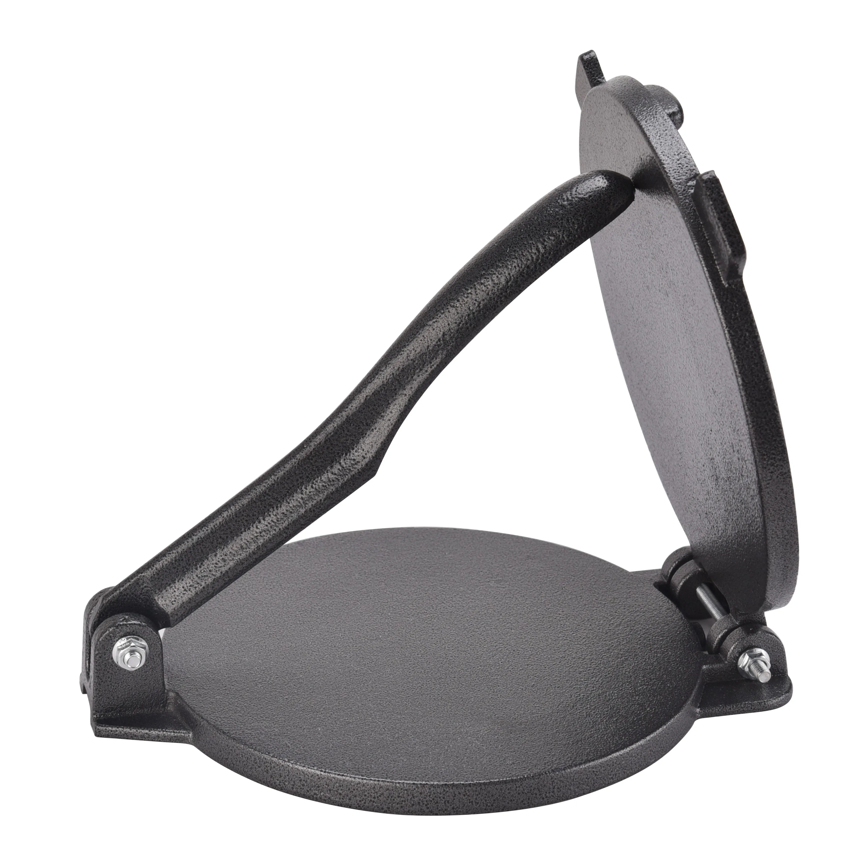 7.3 inch heavy cast iron corn FDA Food Touch Coating  tortilla press tortilladora maker Install with screw