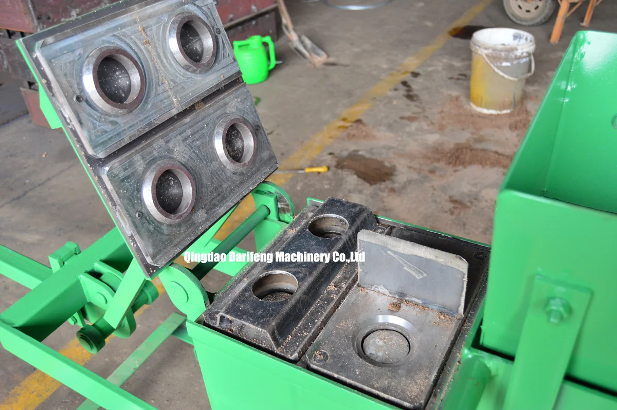 QMR2-40 interlocking brick machine manuel self-locking brick machines