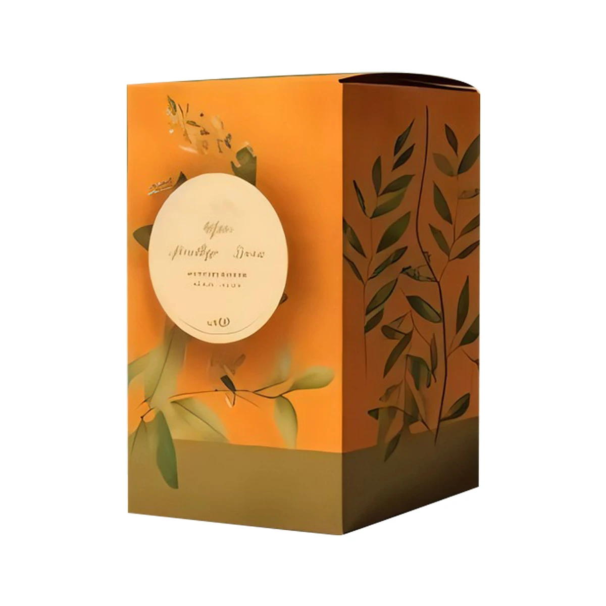 Manufacturer Custom product packaging Printed Collapsible skin care Face Cream paper box