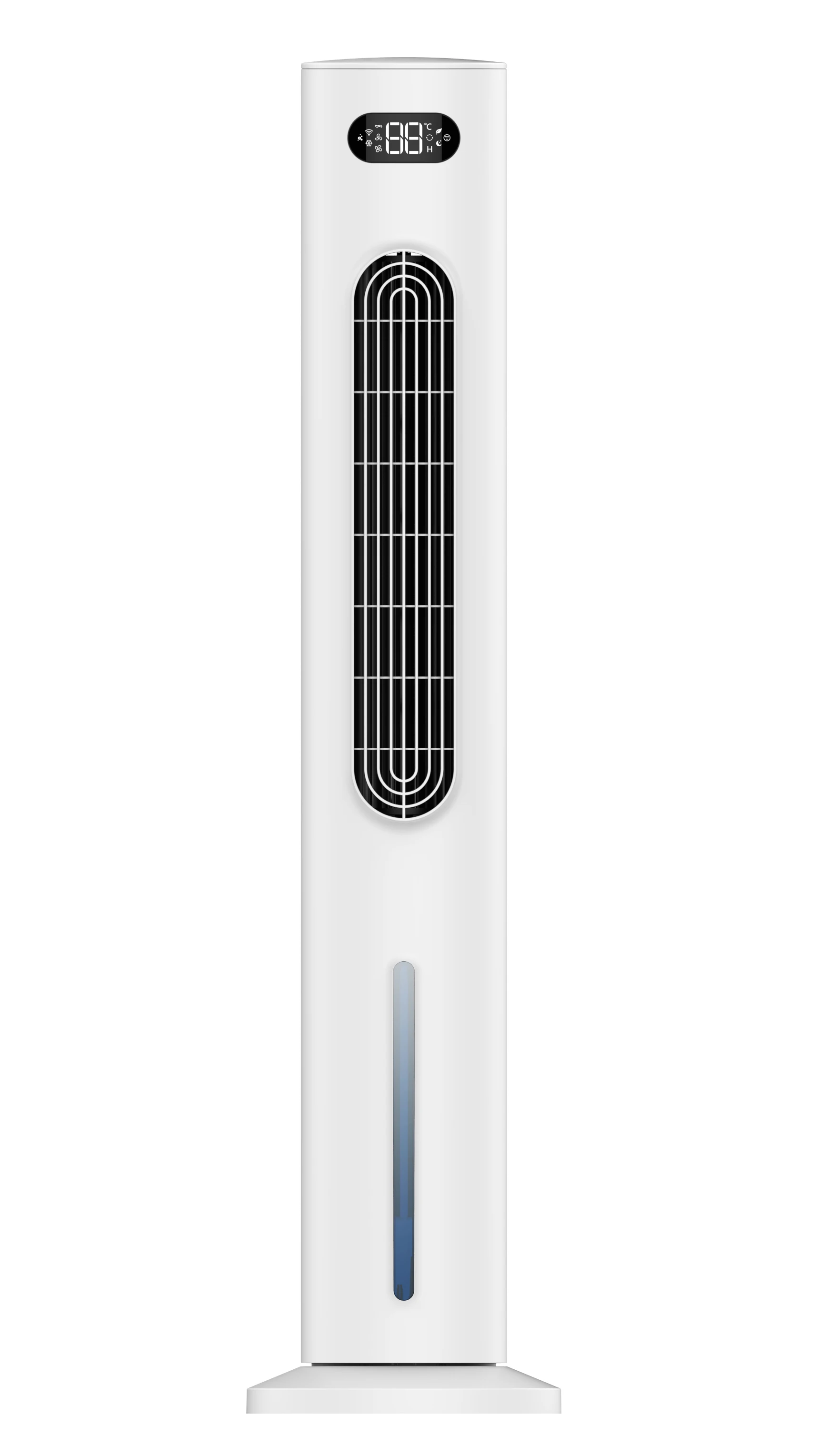 newest 2 years warranty Summer cooling and humidifying remote control tower fan with 7L water tank