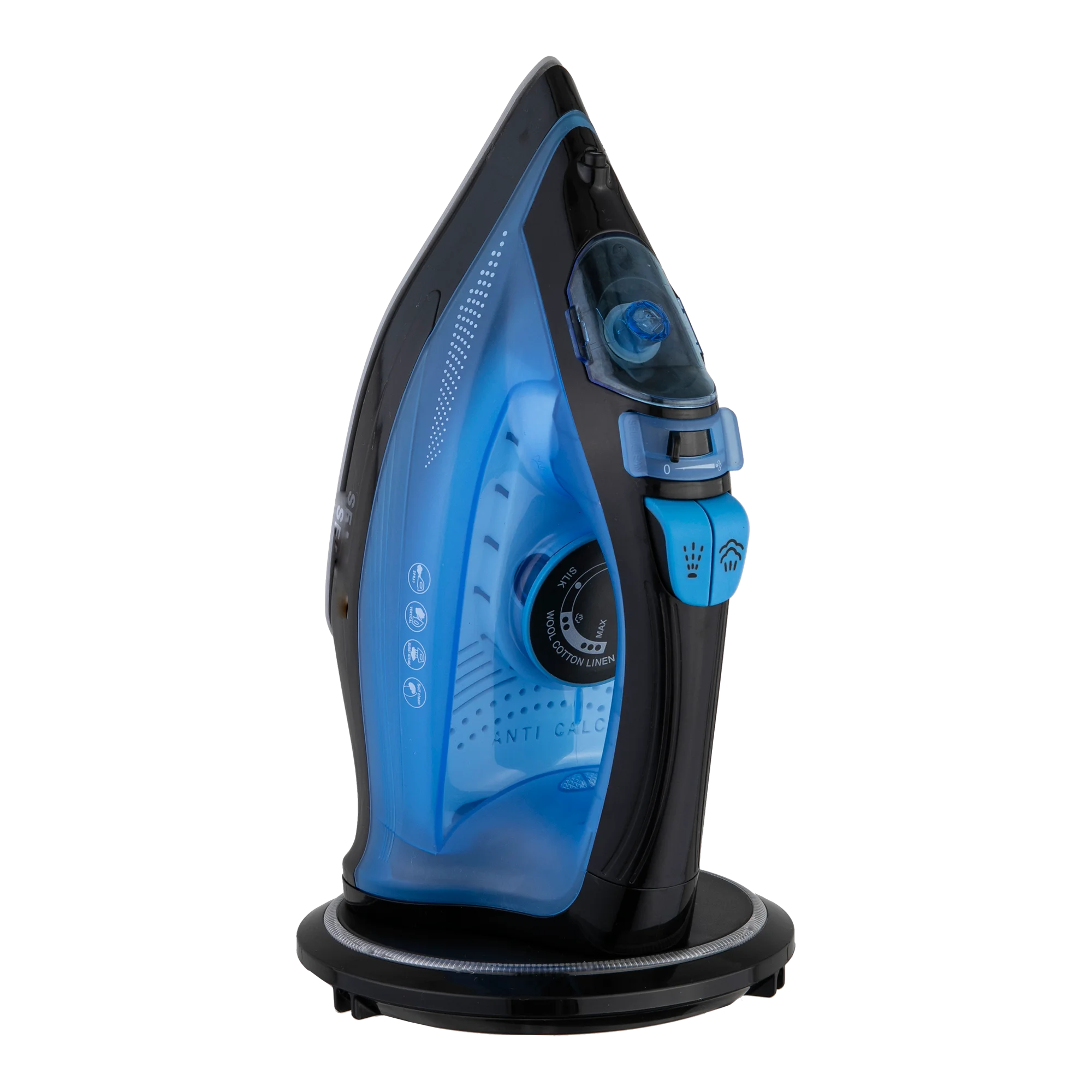 Portable Hand Held Dry Spray Steam 2600W Powerful Double Soleplate Steam Iron