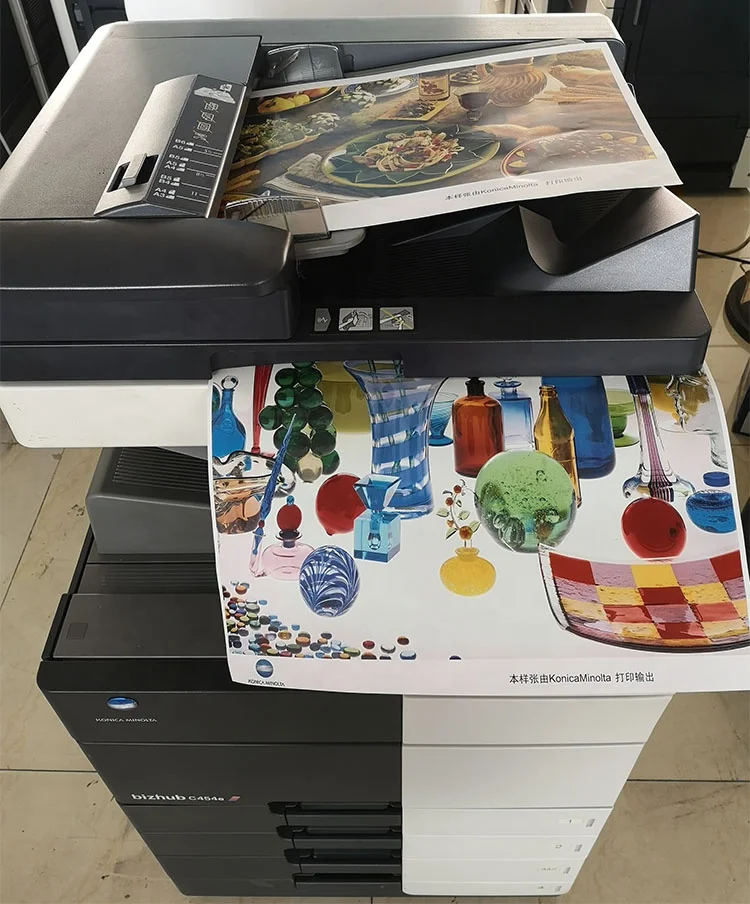 Многофункциональные цветные принтеры для фотокопировальной машины Konica Minolta Bizhub C654 C654e