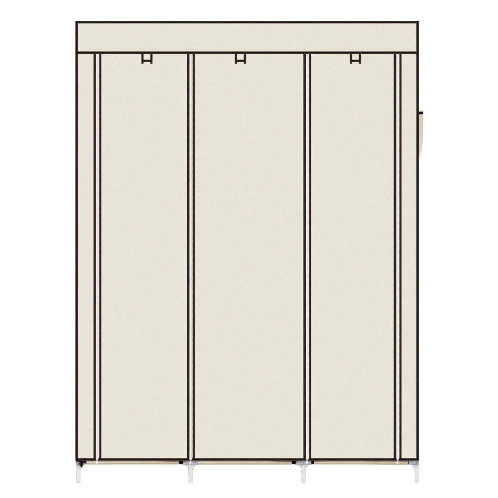Modern Simple Wardrobe Household Fabric Folding Cloth Assembly Oversized Reinforced Combination Wardrobe