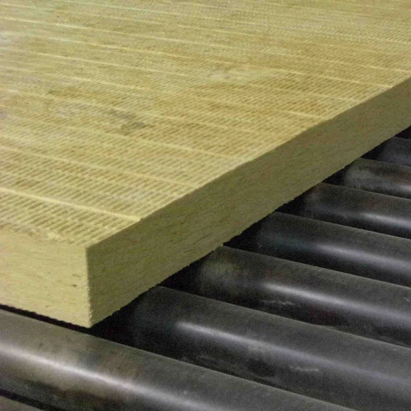 Fire resistant rock wool panel insulation materials board rock wool sandwich panels insulation plant mineral wool