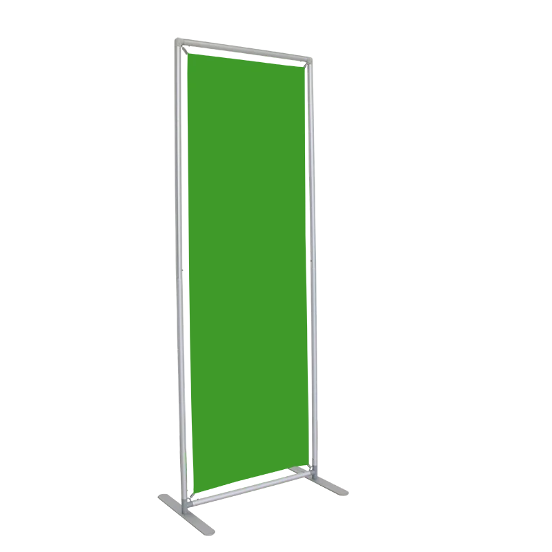  stretch fabric multifunctional display banner stand portable with two effect for sneeze