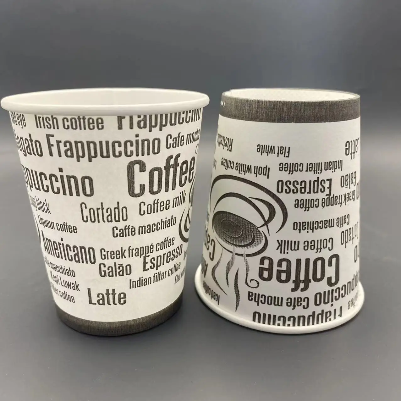 6oz supplier paper cup custom paper cup for coffees paper hot drink cup disposable Waterproof Wood Pulp Offset Printing
