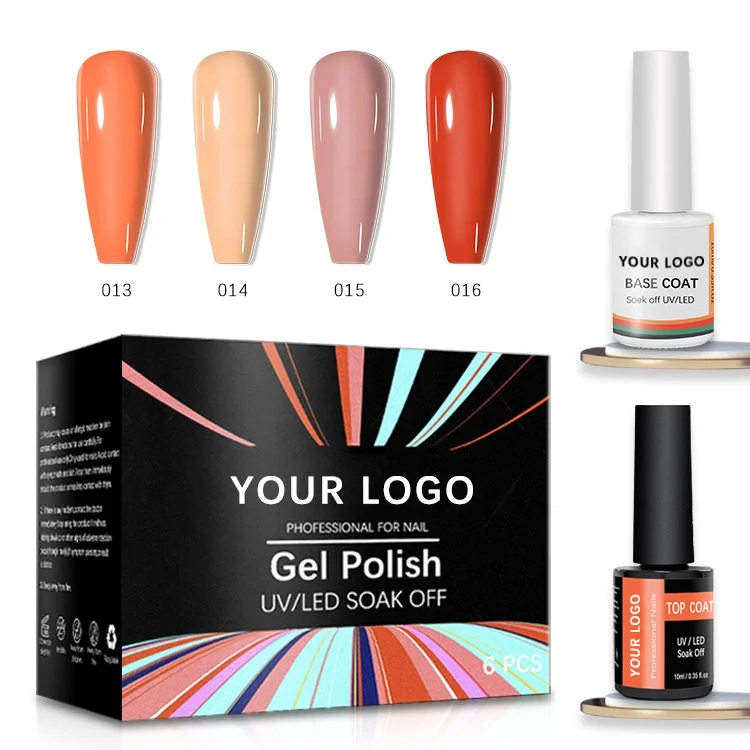 Осенний Цветной Гель-лак для ногтей оптом теплый тонированный Гель-лак для ногтей