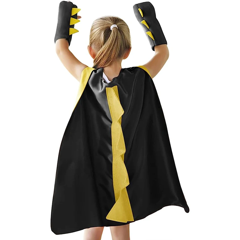 Festival Fancy Dress Christmas Party Cloak Wizard Robe Suit Kids Halloween Costume Dragon-Costume Dinosaur-Capes for kids