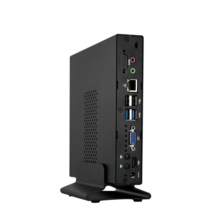 Qinglian Special Design Durable Small Nettop barebone mini pc computer X5370 Inte-l HD graphics Mini PC Core I7