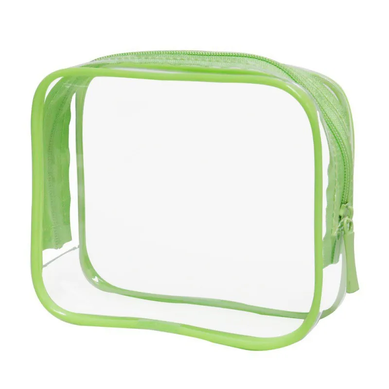 Women Makeup Bag Waterproof PVC Travel Cosmetic Case Clear MakeUp Bags for Travel Toiletry Brush Organizer Set Pouch