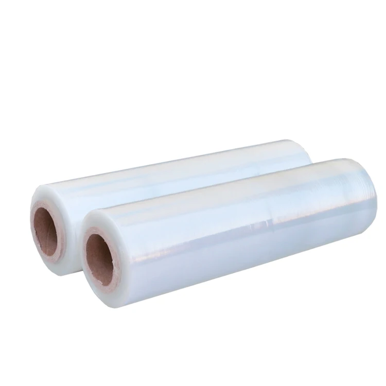 Stretch Film Wrap Heavy Duty Clear Wrap Roll Self-Adhering Packing Moving Heavy Duty PE Film Rolls
