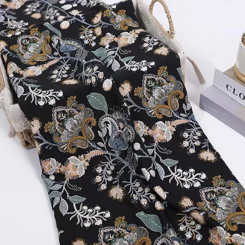 100D/20D 4 Way Spandex Fabric Plain  105-110gsm Poly Elastic Super Soft Woven Polyester Spandex Fabric for Dress