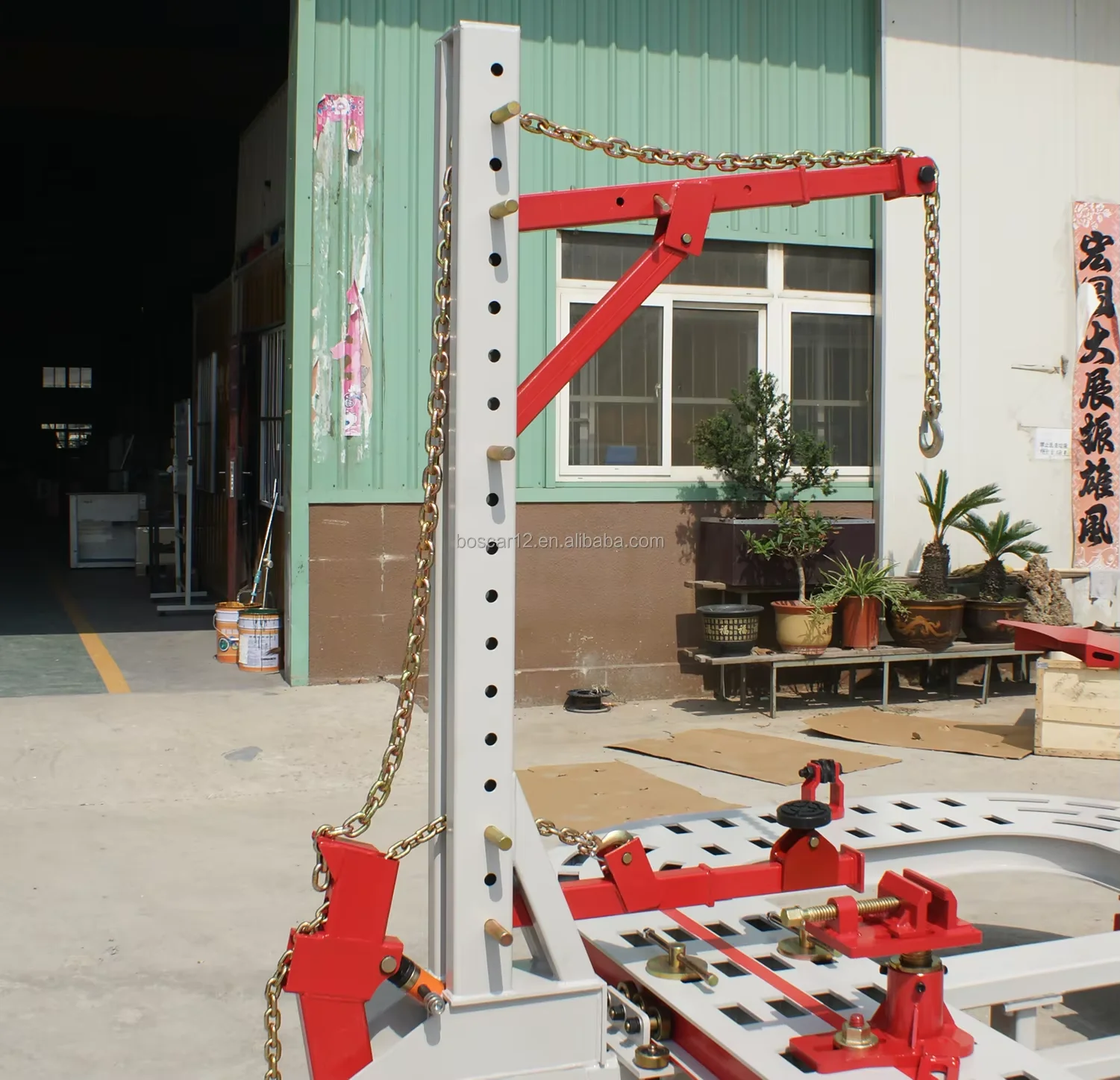 Four tower Car repair straighten bench Girder Calibrator Auto body collision Frame repair machine Frame Machine