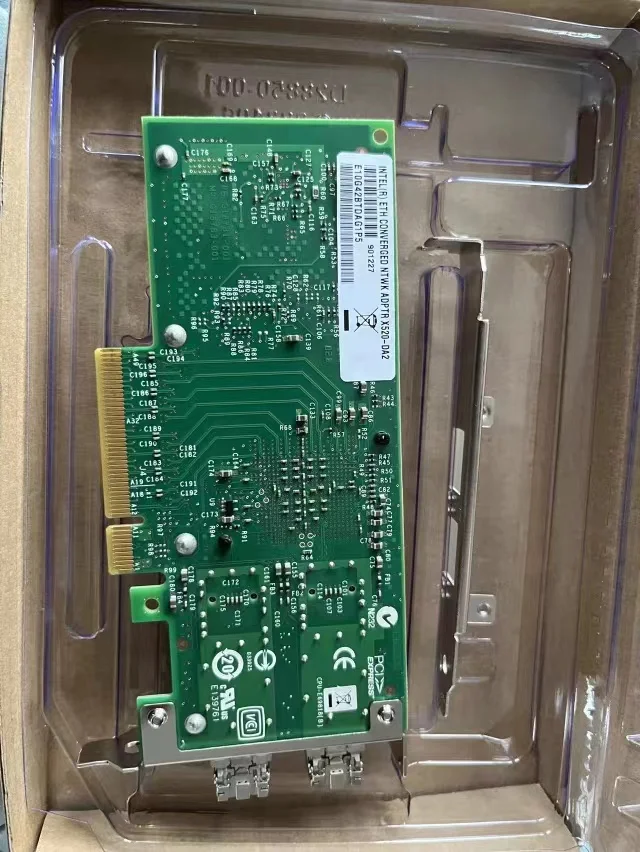X520-DA2 2-портовый 10G SFP + Ethernet PCI-e E10G42BFSR 82599ES конвергентный сетевой