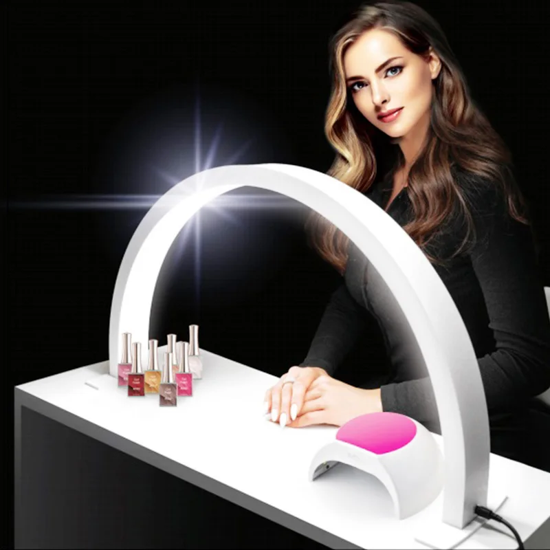 Use Nail Manicure Light Slim-Line LED Table Lamp for Salon Reception Manicure table lamp Nail Salon