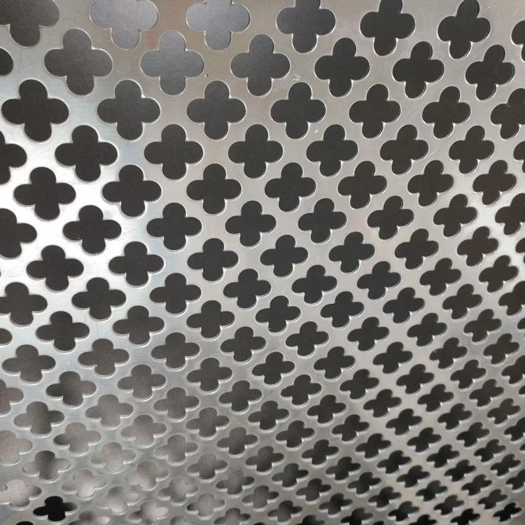 Hot-Dipped Galvanized Perforated Metal Flat Sheet For Industry