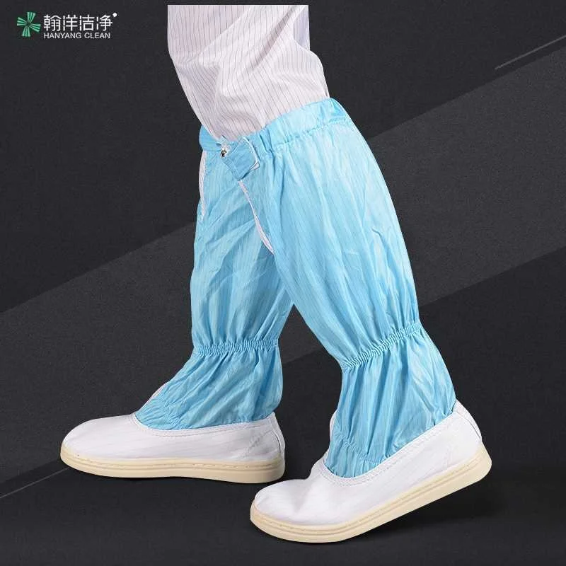 Cleanroom unisex gender PVC sterile autoclavable sole esd antistatic boot