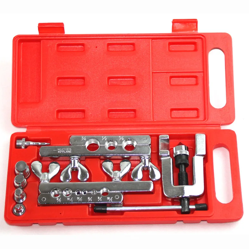 Refrigeration tools 45 Degree Falring Swaging Tools CT-275 copper pipe flaring swage tools kit