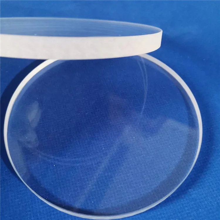 Wholesale high transparent quartz flakes High refraction quartz flakes Round quartz flakes for industry