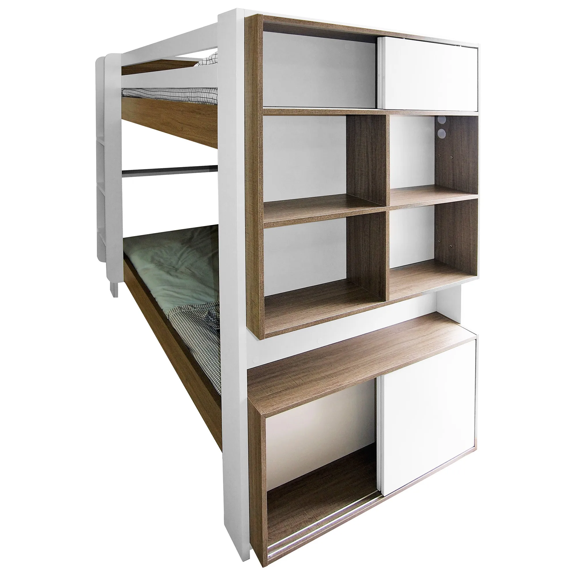 kids bunk bed with storage for girls children wooden bunk bed for kids