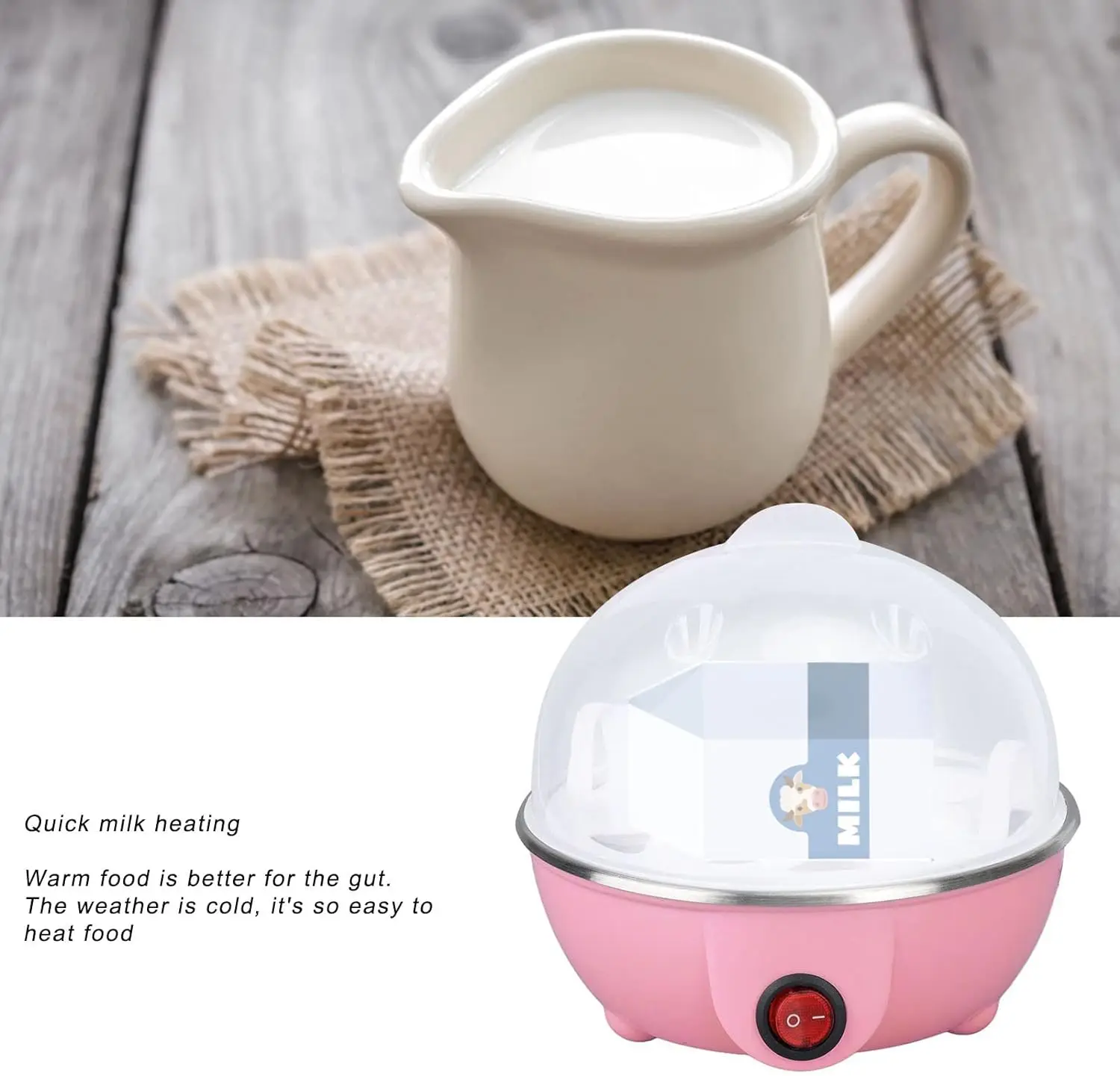 Fast Quick Mini Boiled Egg Cooker Machine Smart Plastic Electric Egg Steamer Boiler Rapid Electric Egg Cooker Boiler