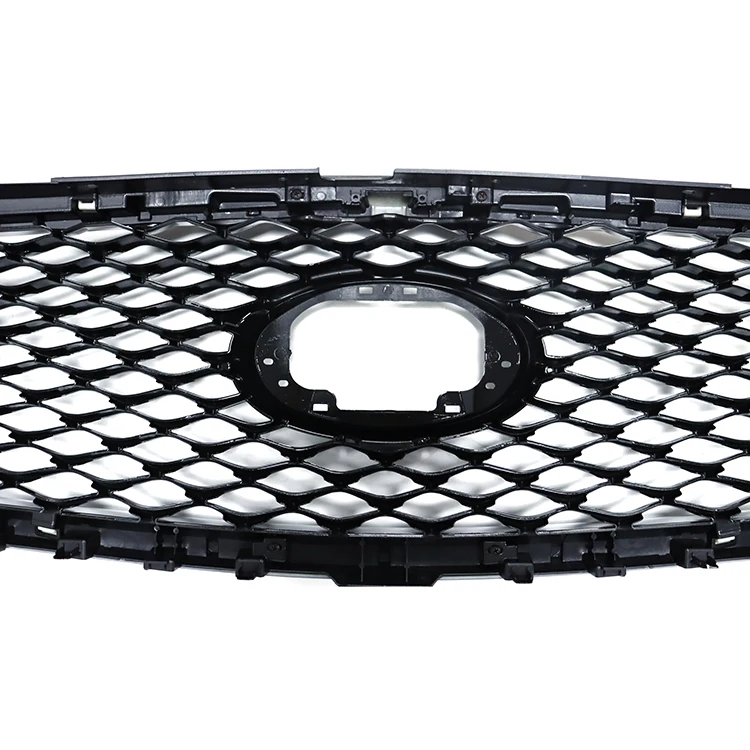 Car Body Kit Auto Parts Grille for Infiniti QX50 2018-2022 OE 62310-5NA3A Blk Gloss Black W/C Gloss Black Frame  W/C PDC Hole