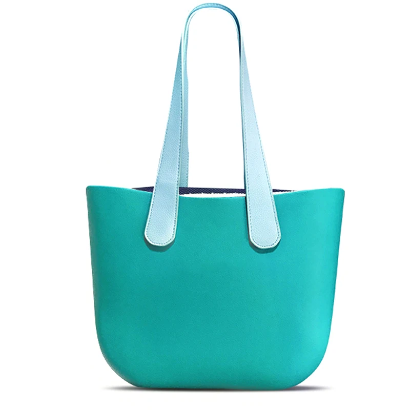 Factory Wholesale EVA Handbags Customize Silicone EVA Beach Bag For Woman Storage Bag For Shopping EVA Cosmetic Bag