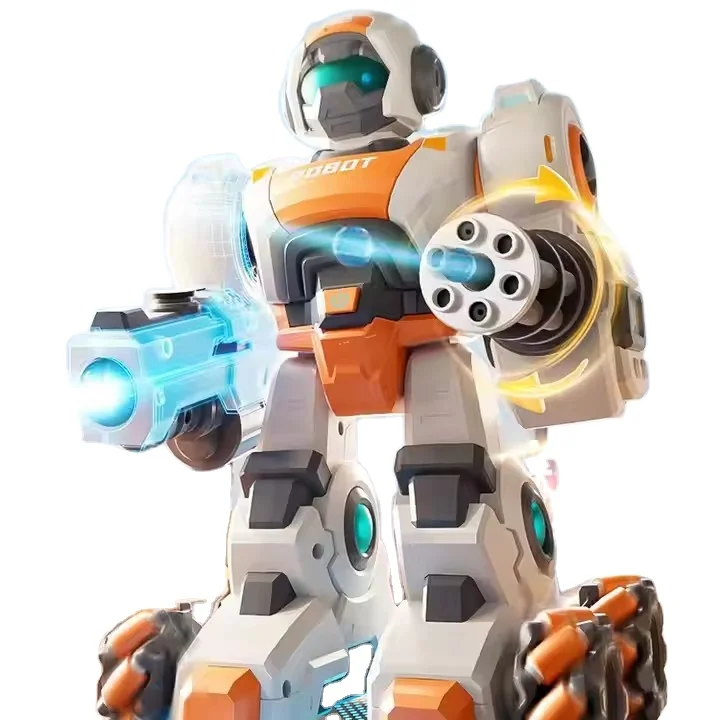 QW Spot Wholesale 9 Channels Hot Selling Outdoor Toys for Boys New Multiplayer Game Remote Control Spray Water Bomb Robot Toys