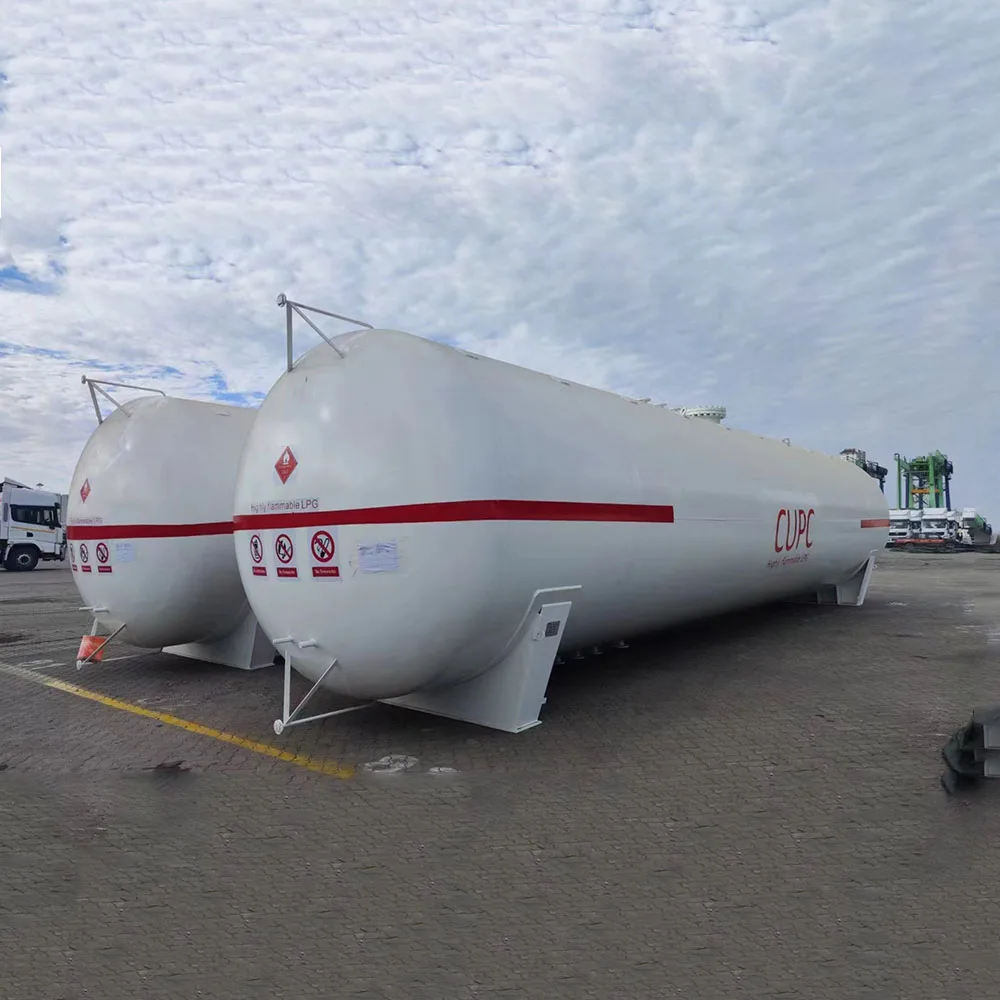 LPG Storage Tank 60m3 100m3 High Quality Flammable Gas LPG LNG Tank