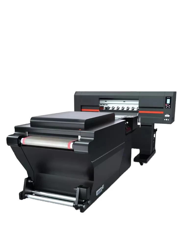 NEW 4 heads 60cm Hot Peel PET film DTF Printer Powder Shaking Circulating for heat transfer shirt stickers