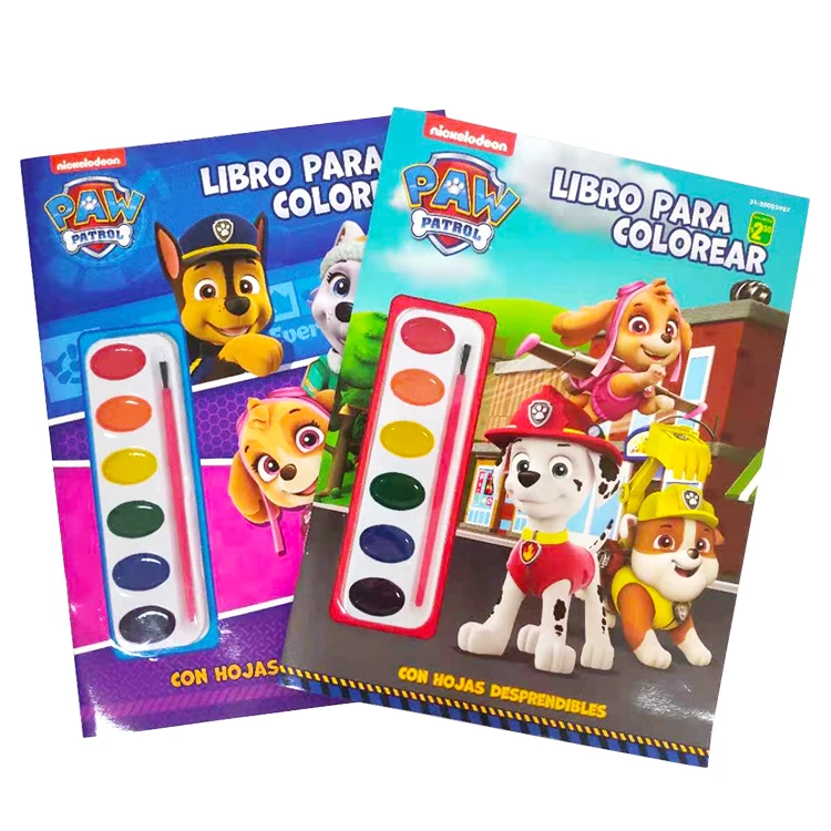 wholesale toddler number painting kit activity pony coloring book for kids educational