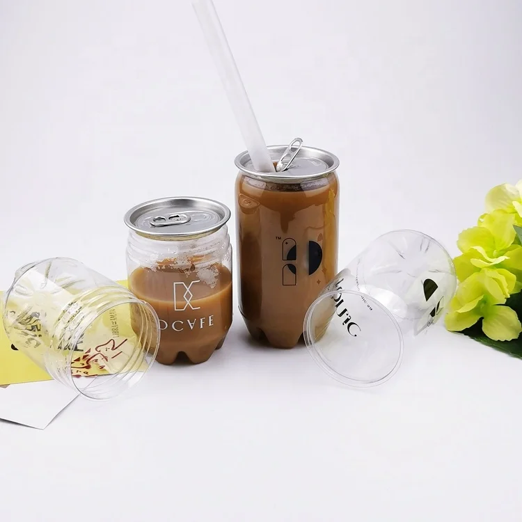 250ml Round Empty Plastic Can Packaging for Alcohol Whisky Rum Gin Vodka Tequila Tea Coffee Beverage Wine Energy Drink Juice
